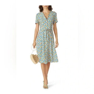 HVN
Floral Rosemary silk  Dress